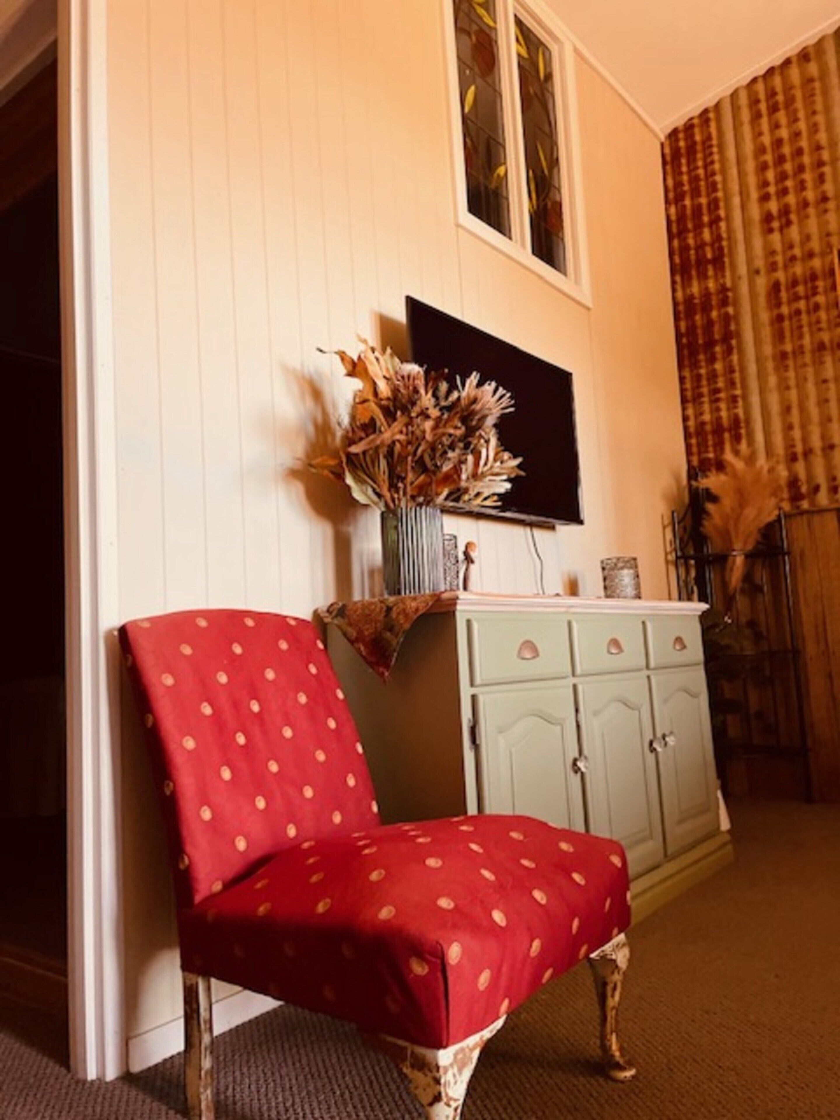 Appartement | Woonkamer | Een open haard