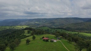 View from property - Charming 1-bed Farm Cabin With Wood Fire (Tenterfield)
