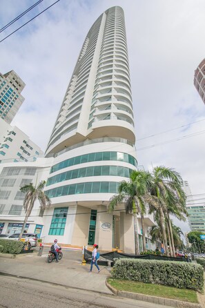 Fassade der Unterkunft