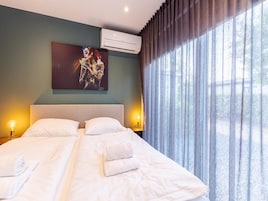 2 habitaciones y ropa de cama