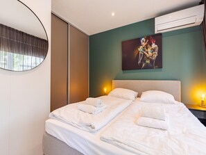 Chalet | 2 bilik tidur, cadar katil 