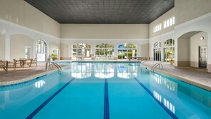 Una piscina riscaldata
