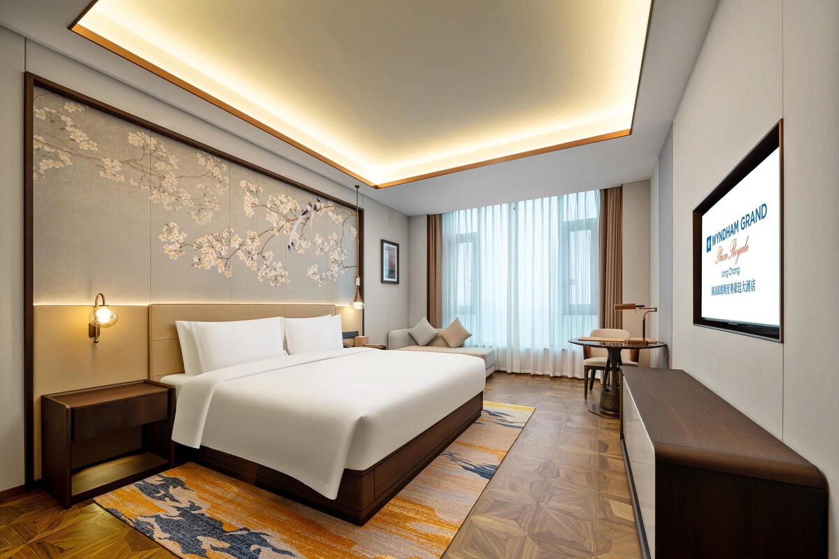 Habitación Deluxe, 1 cama King size, para no fumadores, vista al lago