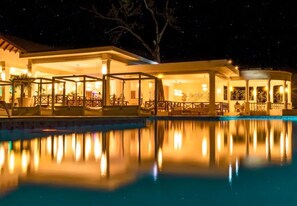 Ferienhaus, 1 Schlafzimmer, barrierefrei, Raucher | Pool | Außenpool