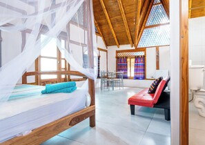 2 habitaciones, wifi gratis y ropa de cama