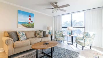Villa, Multiple Beds, Pool Access, Ocean View (OCV - A325) | Living area