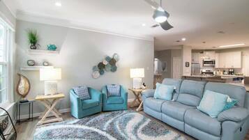 Villa, Multiple Beds, Patio, Pool View (Legacy Villa 2602) | Living area