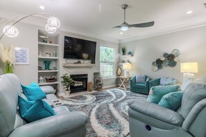 Villa, Multiple Beds, Balcony, Pool View (Legacy Villa 2602) | Living area