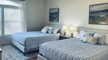 Villa, Multiple Beds, Patio, Beach View (Legacy Villa 0203) | 2 bedrooms, individually decorated, individually furnished, bed sheets
