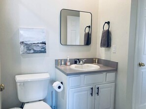 Villa, Multiple Beds, Patio, Beach View (Legacy Villa 0203) | Bathroom | Towels - Legacy Villa 203 - 2 Bedroom 2 Bath With Garage in a Beachside Neighborhood (Gulfport)