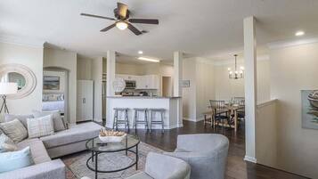 Villa, Multiple Beds, Patio, Beach View (Legacy Villa 0203) | Living area