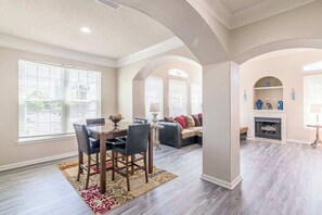 Villa, Multiple Beds, Patio, Beach View (Legacy Villa 0506) | Dining - Legacy Villa 506 - 2 Bedroom 2 Bath With Garage in Beachside Neighborhood (Gulfport)