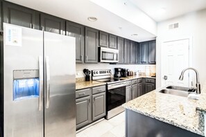 Condo, Multiple Beds, Pool Access, Ocean View (Legacy Tower 2 -604) | Private kitchen - Relax in This Beautifully Cozy 2-bedroom, 2 Bathroom Condo. Sleeps 6!! (Gulfport)