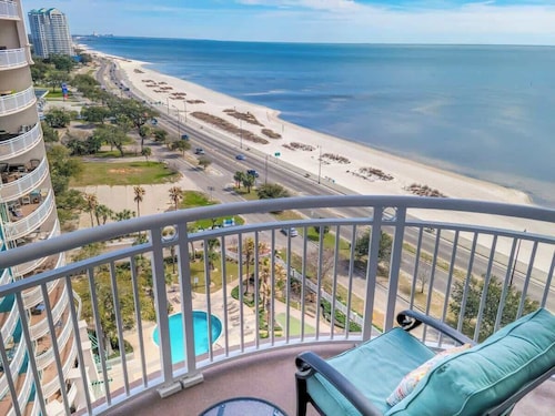 Spacious Beach View, End Unit in Legacy Tower 2-1301 - 3 Bedroom 3 Bath Condo