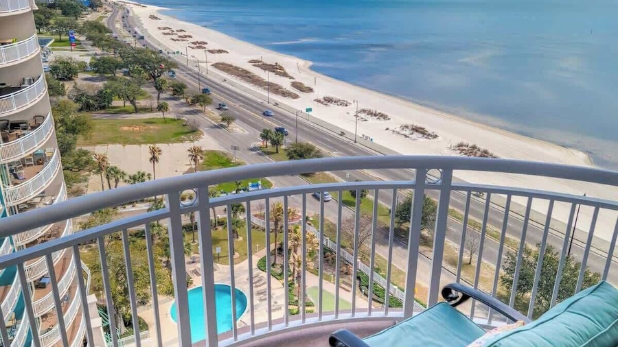 Spacious Beach View, End Unit in Legacy Tower 2-1301 - 3 Bedroom 3 Bath Condo