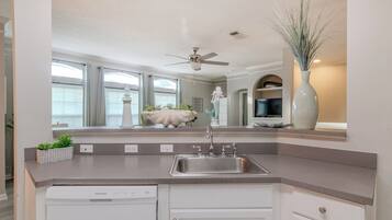Villa, Multiple Beds, Jetted Tub, Beach View (Legacy Villa 2604) | Private kitchen
