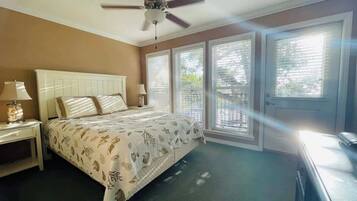 House, Multiple Beds, Patio, Ocean View (Beau Clair 123) | 2 bedrooms, individually decorated, individually furnished, bed sheets