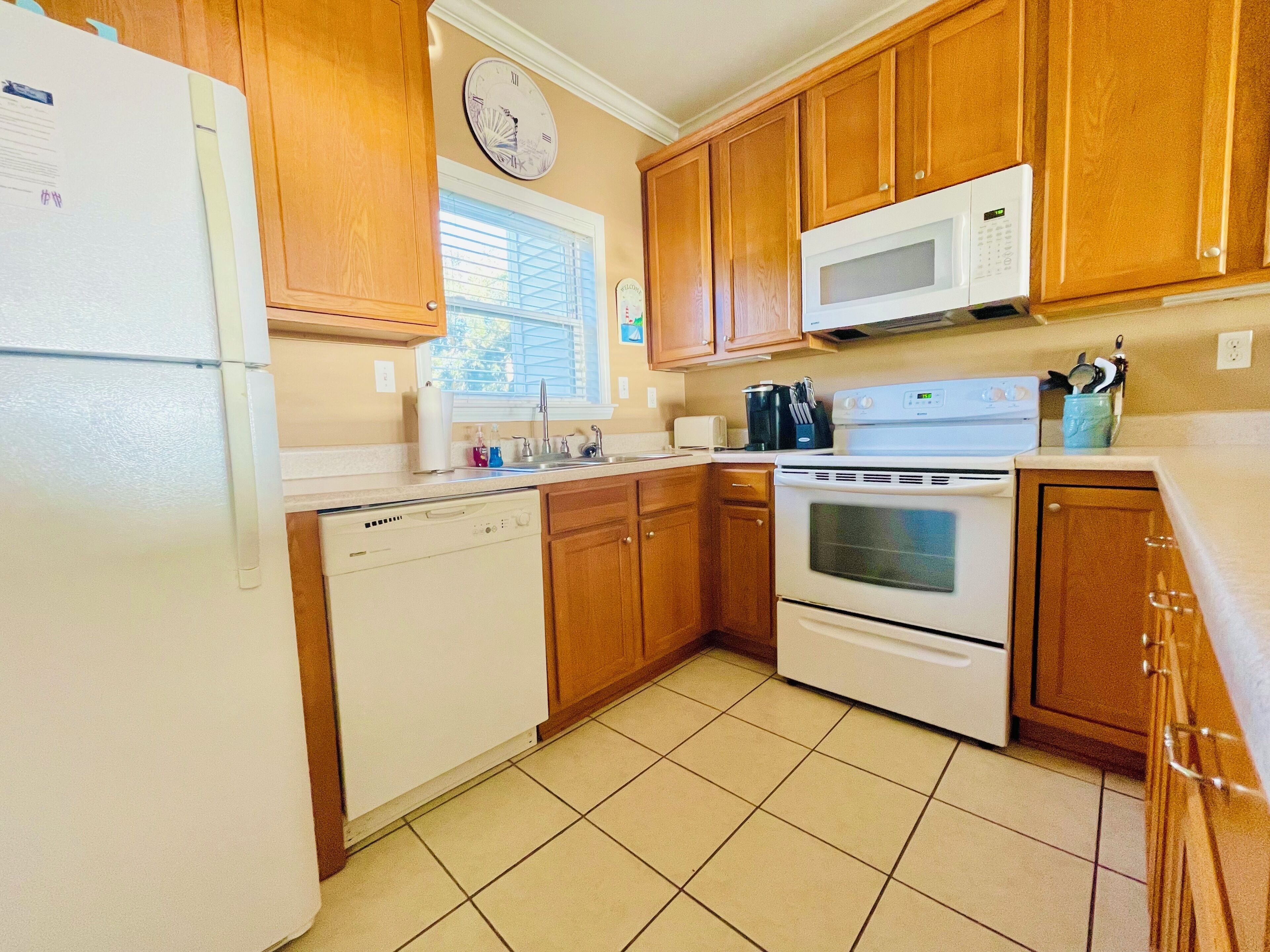 Rumah, Beberapa Tempat Tidur, patio, pemandangan samudra (Beau Clair-123) | Dapur pribadi