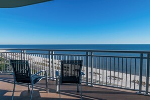 Condo, Multiple Beds, Pool Access, Ocean View (Legacy Tower 1 -1101) | View from room - Spacious Beachview End Unit in Legacy Tower 1 -1101 - 3 Bedroom 3 Bath Condo (Gulfport)