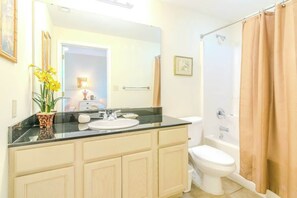Condo, Multiple Beds, Pool Access, Ocean View (Legacy Tower I 1101) | Bathroom - Spacious Beachview End Unit in Legacy Tower 1 -1101 - 3 Bedroom 3 Bath Condo (Gulfport)