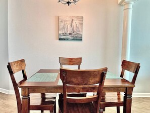 Condo, Multiple Beds, Pool Access, Ocean View (Legacy Tower II 1104) | Dining - Beachview Condo at Legacy Tower 2 -1104 - Fully Furnished 2 Bedroom 2 Bath (Gulfport)
