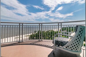 Condo, Multiple Beds, Pool Access, Ocean View (Legacy Tower 2 -809) | View from room - Spacious Beachview End Unit in Legacy Tower 2 -809 - 3 Bedroom 3 Bath Condo (Gulfport)