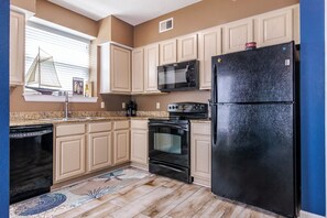 Condo, Multiple Beds, Pool Access, Ocean View (Legacy Tower 2 -809) | Private kitchen - Spacious Beachview End Unit in Legacy Tower 2 -809 - 3 Bedroom 3 Bath Condo (Gulfport)