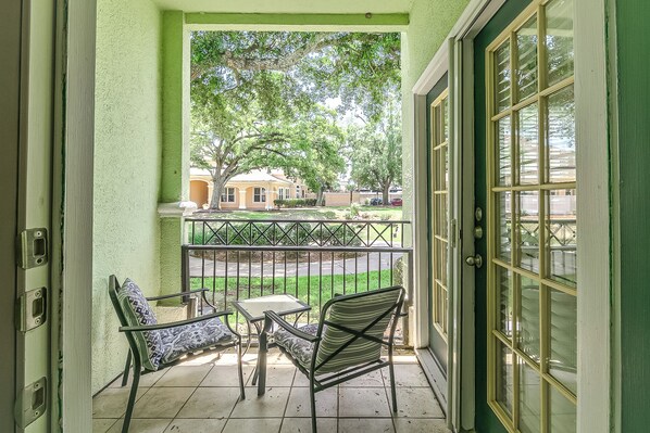 Villa, Multiple Beds, Patio, Beach View (Legacy Villa 1702) | View from room - Legacy Villa 1702 - 2 Bedroom 2 Bath With Garage in Beachside Neighborhood (Gulfport)