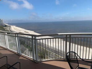 Condo, 2 Queen Beds, Hot Tub, Ocean View (Legacy Tower 2 -1204) | View from room - Beachview Condo at Legacy Tower 2 -1204 - Fully Furnished 2 Bedroom 2 Bath (Gulfport)