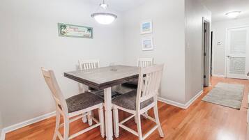 Condo, Multiple Beds, Patio, Ocean View (Harbor Landing F15) | 2 bedrooms, individually decorated, individually furnished, bed sheets