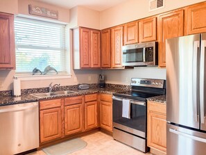 Condo, Multiple Beds, Pool Access, Ocean View (Legacy Tower 2 -309) | Private kitchen - Quiet Beachview End Unit in Legacy Tower 2 -309 - 3 Bedroom 3 Bath Condo (Gulfport)