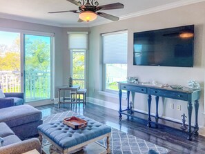 Condo, Multiple Beds, Pool Access, Ocean View (Legacy Tower 2 -309) | Living area - Quiet Beachview End Unit in Legacy Tower 2 -309 - 3 Bedroom 3 Bath Condo (Gulfport)