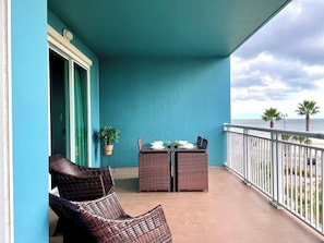 Condo, Multiple Beds, Pool Access, Ocean View (Legacy Tower II 0309) | Outdoor dining - Quiet Beachview End Unit in Legacy Tower 2 -309 - 3 Bedroom 3 Bath Condo (Gulfport)