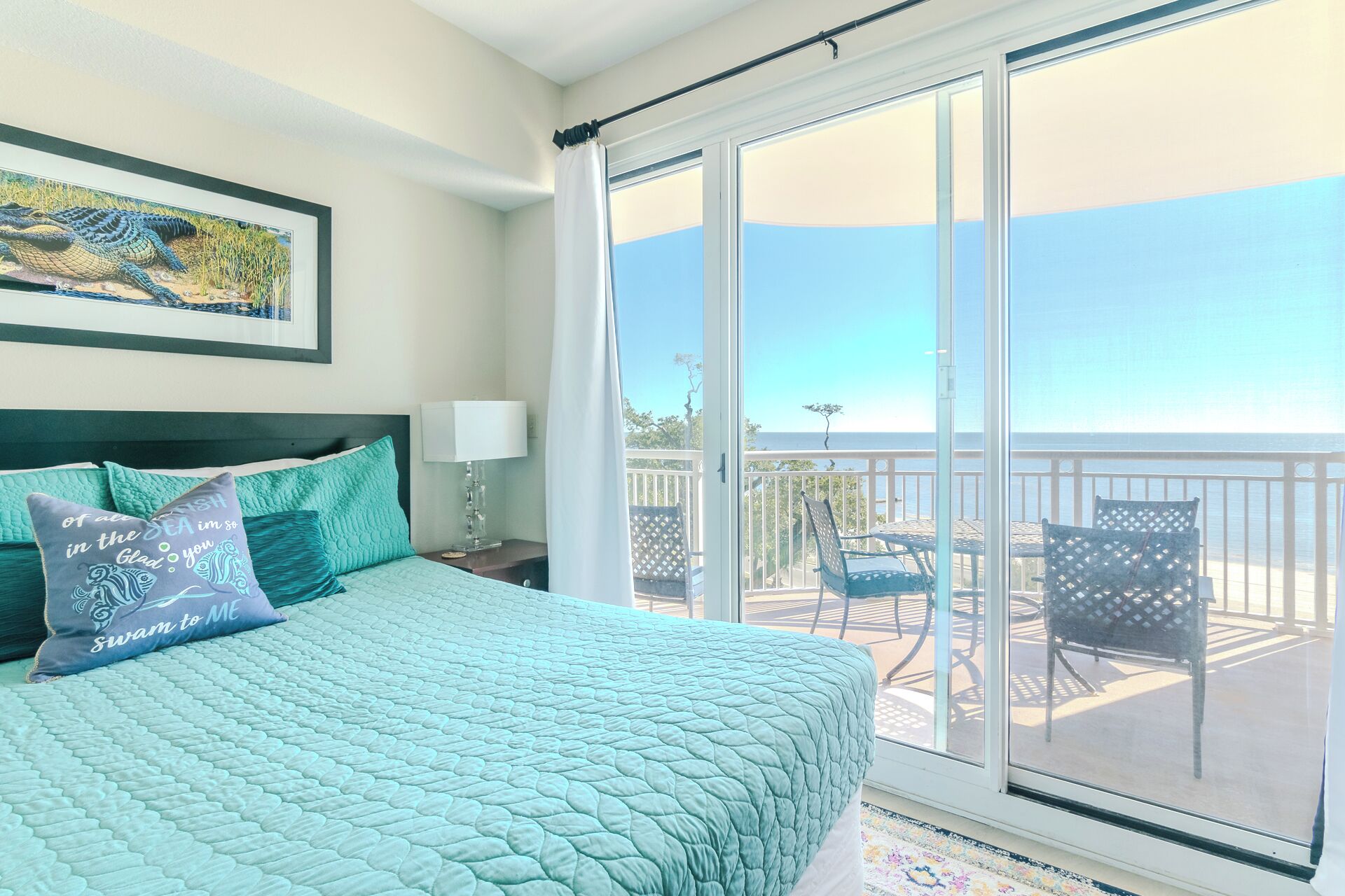 Condo, Multiple Beds, Hot Tub, Ocean View (Legacy Tower 2 -404) | 2 bedrooms, individually decorated, individually furnished, bed sheets