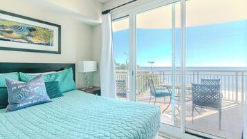 Condo, Multiple Beds, Hot Tub, Ocean View (Legacy Tower 2 -404) | 2 bedrooms, individually decorated, individually furnished, bed sheets