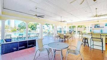 Villa, Multiple Beds, Patio, Beach View (Legacy Villa 1405) | Outdoor dining