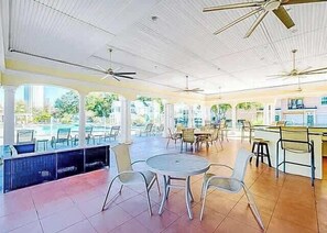 Villa, Multiple Beds, Patio, Beach View (Legacy Villa 1405) | Outdoor dining - Legacy Villa 1405- 2 Bedroom 2 Bath With Garage - in Beachside Neighborhood (Gulfport)