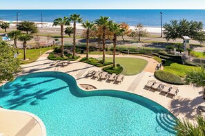 Indoor pool - Beachview Condo at Legacy Tower 1 -405 - Fully Furnished 3 Bedroom 2 Bathroom (Gulfport)