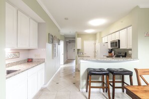 Condo, Multiple Beds, Pool Access, Ocean View (Legacy Tower 1 -303) | Private kitchen - Beachview Condo in Legacy Tower1 -303 - With Reserved Parking Spot in Front (Gulfport)