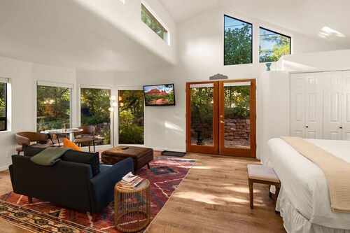 Stylish Garden Casita under the Trees