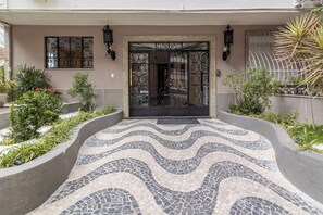 Fassade der Unterkunft