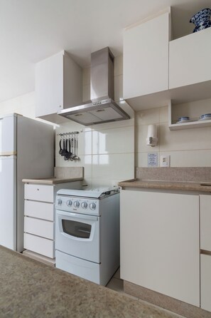Private kitchen - Conforto A 4 Minutos Da Praia Do Leblon | Ap801 (Rio de Janeiro)