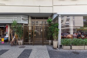 Voorkant van accommodatie