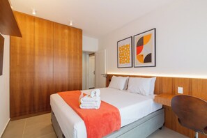 Living area - Encantador A 1Min Da Praia Da Barra | Pp105 (Rio de Janeiro)