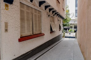 Fassade der Unterkunft