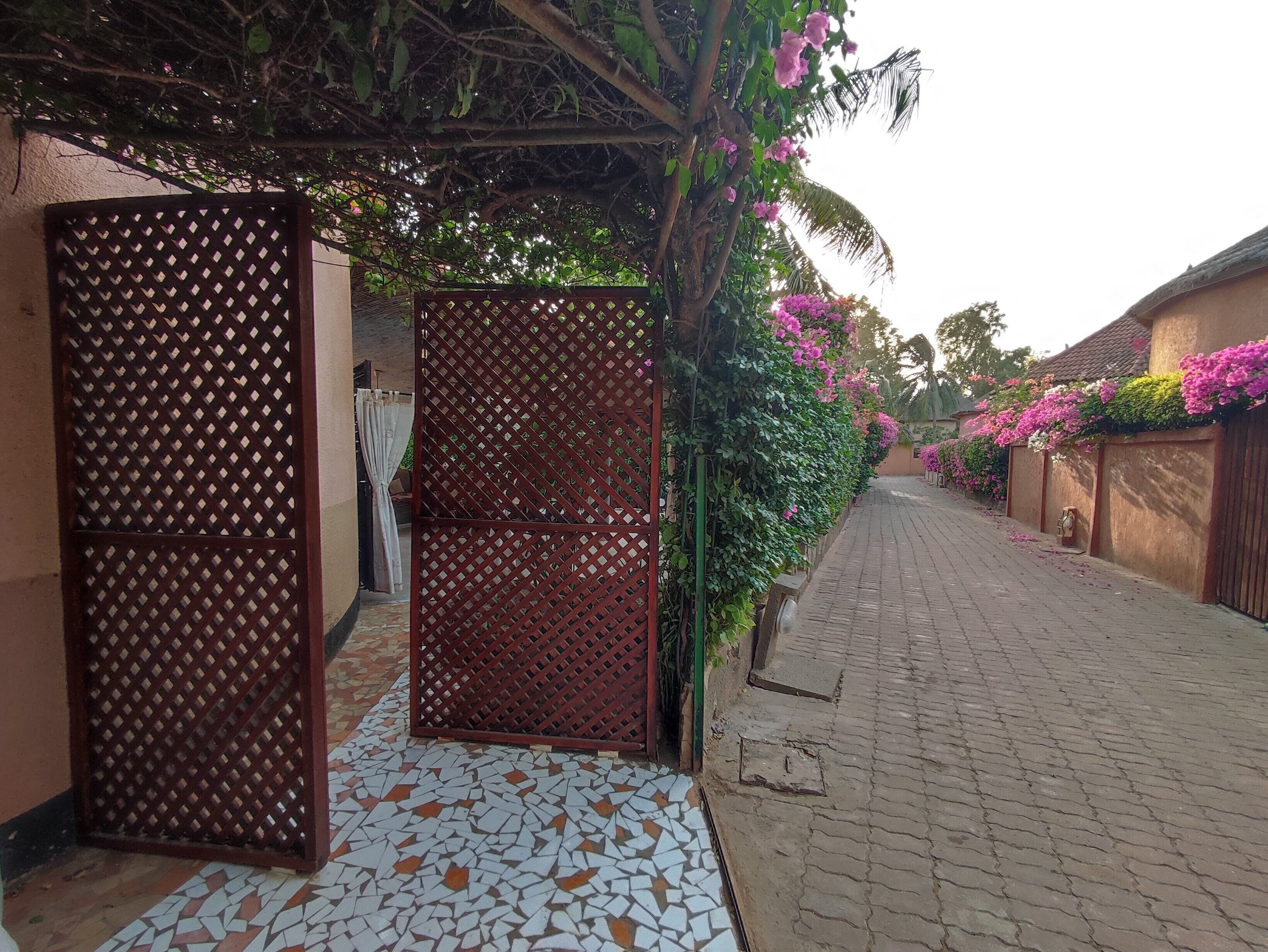 Enceinte de l’hébergement