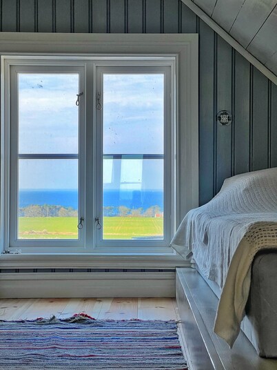 Newly renovated turn of the century house with sea view close to nature!