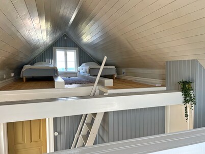 Newly renovated turn of the century house with sea view close to nature!