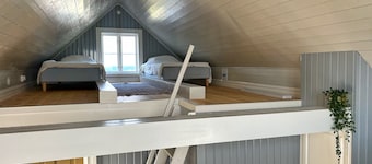 Newly renovated turn of the century house with sea view close to nature!