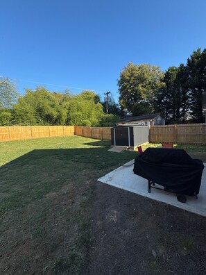 Enceinte de l’hébergement